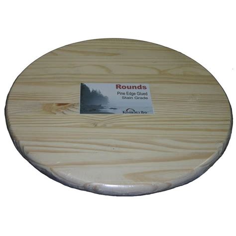 home depot wood round|30 inch round wood panel.